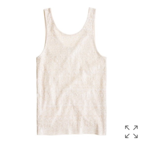 J. Crew heathered sequin tank - Picture 3 of 5